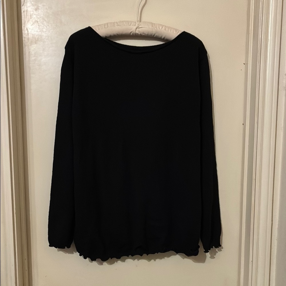 🆕 2 Piece Long Sleeved top and matching ruched skirt XL